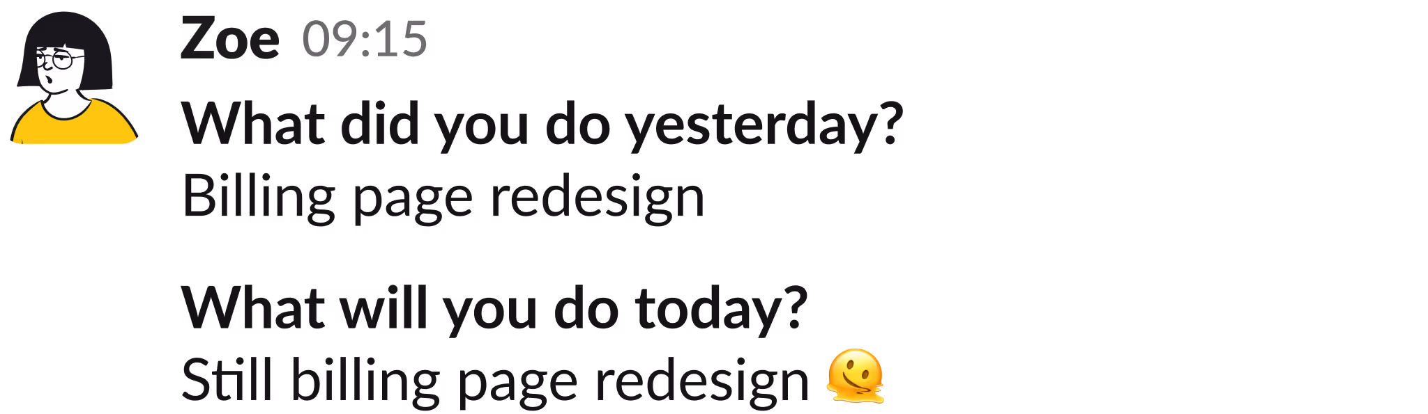 An image of conversation